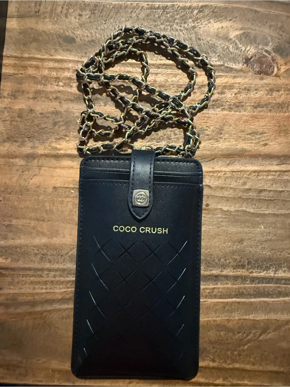 CHANEL White and Black Branded Phone Accessory Box